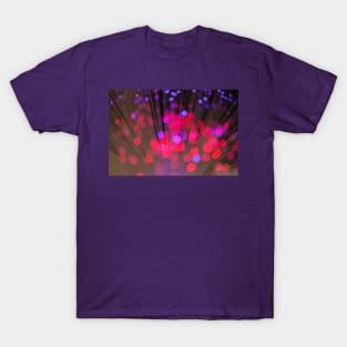 Illuminated background defocused lights T-Shirt